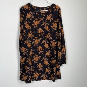 SHEIN black and gold dress